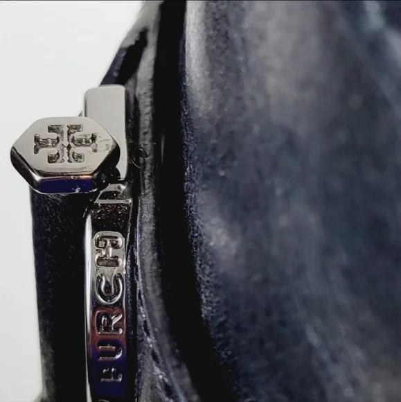 Tory Burch Grace Equestrian Knee High Leather Riding Boots Black 32148367 Size 6 - Picture 8 of 11